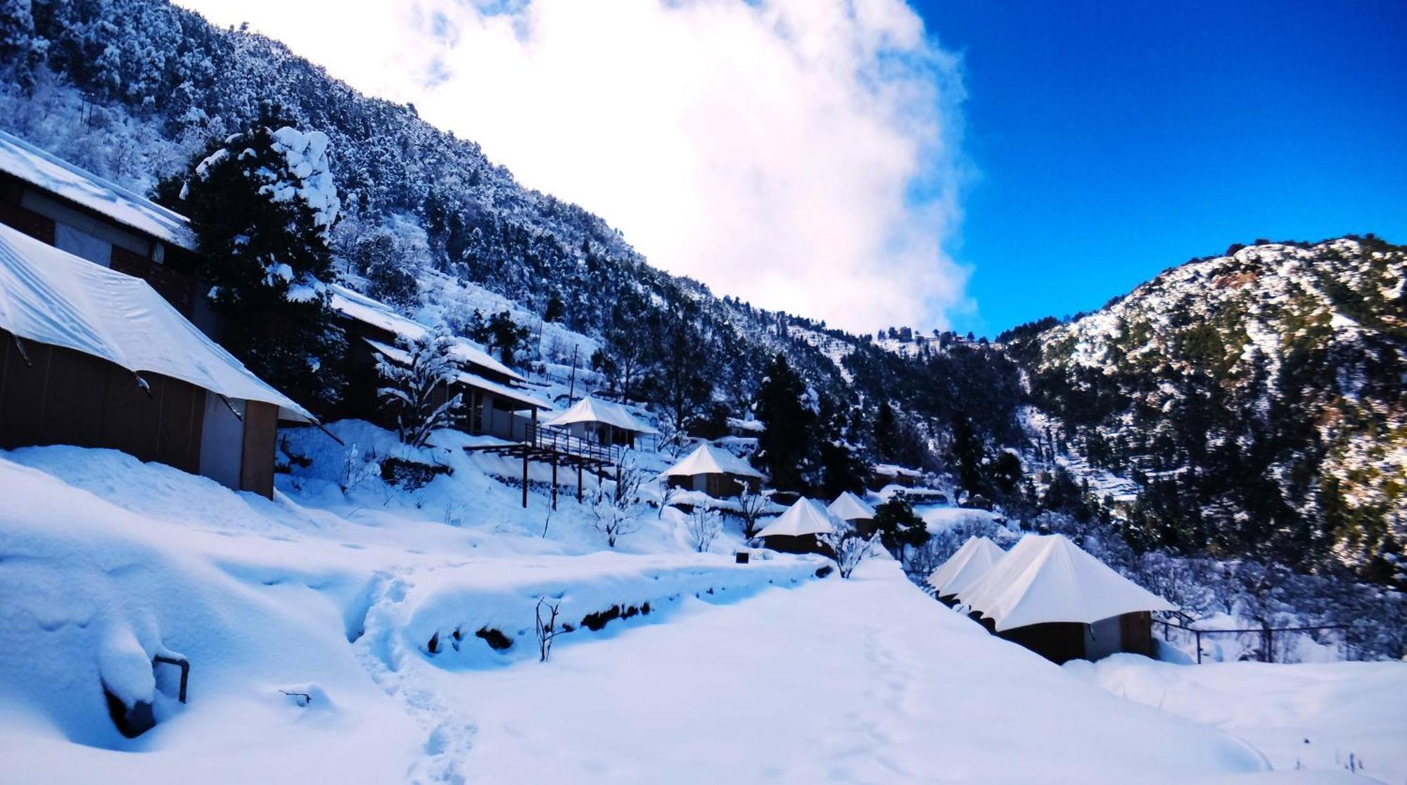 Hotel The Bugyal Kanatal Exterior foto