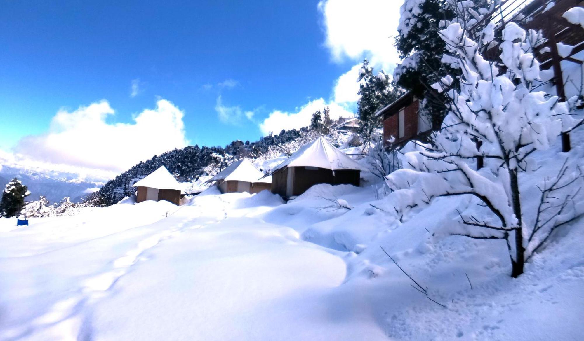 Hotel The Bugyal Kanatal Exterior foto